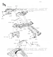 REAR FENDER voor Kawasaki NINJA ZX-6R 2019