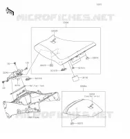 SEAT voor Kawasaki NINJA ZX-6R 2019
