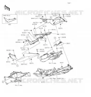 SIDE COWLING voor Kawasaki NINJA ZX-6R 2019