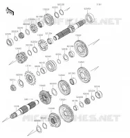 TRANSMISSION voor Kawasaki NINJA ZX-6R 2019