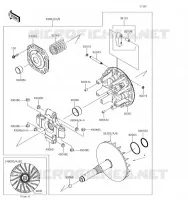 DRIVE CONVERTER voor Kawasaki MULE PRO-FX 2019
