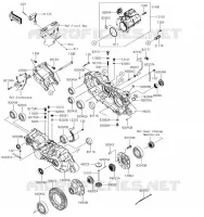 DRIVE SHAFT   FINAL GEAR voor Kawasaki MULE PRO-FX 2019
