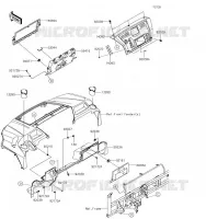 FRONT BOX voor Kawasaki MULE PRO-FX 2019