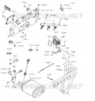 FUEL INJECTION voor Kawasaki MULE PRO-FX 2019