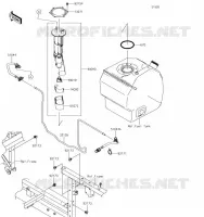 FUEL PUMP voor Kawasaki MULE PRO-FX 2019