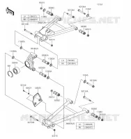 REAR SUSPENSION voor Kawasaki MULE PRO-FX 2019