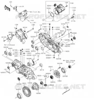 DRIVE SHAFT   FINAL GEAR voor Kawasaki MULE PRO-FX 2019