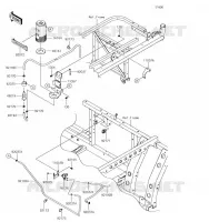 FUEL EVAPORATION SYSTEM(CA) voor Kawasaki MULE PRO-FX 2019