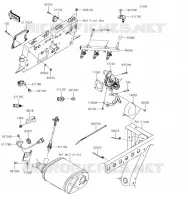 FUEL INJECTION voor Kawasaki MULE PRO-FX 2019