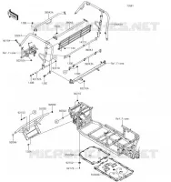 PROTECTION   CHASSIS CAB voor Kawasaki MULE PRO-FX 2019