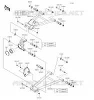 REAR SUSPENSION voor Kawasaki MULE PRO-FX 2019