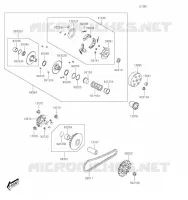 BELT voor Kawasaki BRUTE FORCE 300 2020