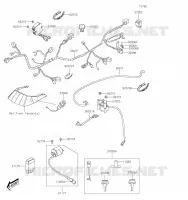 CHASSIS ELECTRICAL EQUIPMENT voor Kawasaki BRUTE FORCE 300 2020