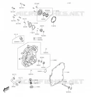 ENGINE COVERS voor Kawasaki BRUTE FORCE 300 2020