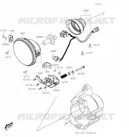 LENS(S) voor Kawasaki BRUTE FORCE 300 2020