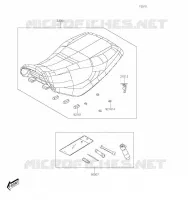 SEAT voor Kawasaki BRUTE FORCE 300 2020