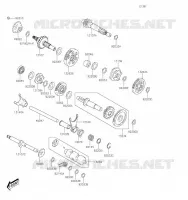 TRANSMISSION voor Kawasaki BRUTE FORCE 300 2020