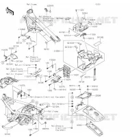FRAME PARTS (COUVERTURE)  800 kawasaki-motorfietsen 2020 W800 STREET 29