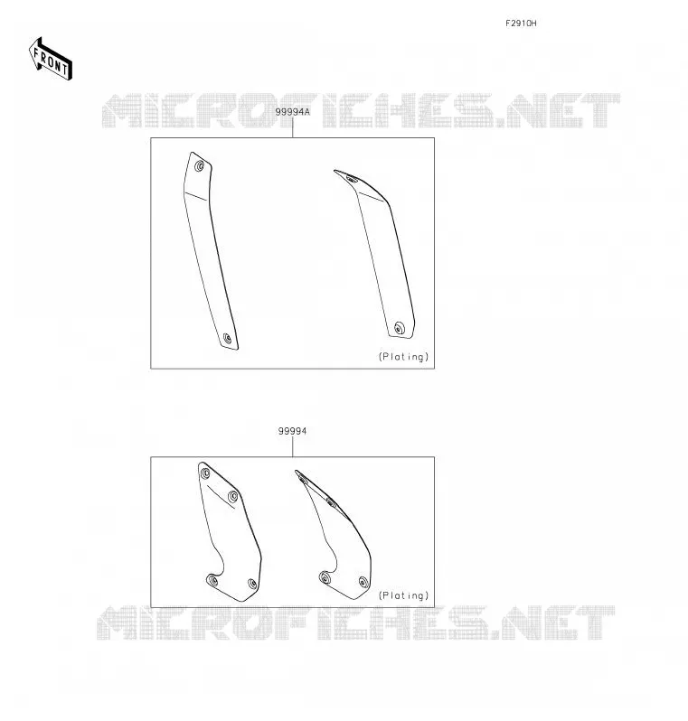 ACCESSORY(Outer Cover) Kawasaki MOTOS 650 2020 VULCAN S  EN650CLF