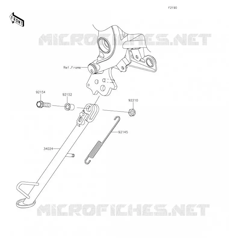 STAND Kawasaki MOTOS 650 2020 VERSYS 650  KLE650FLF