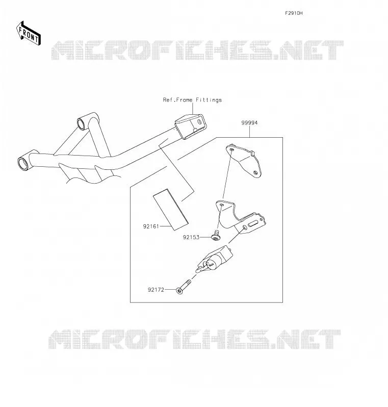 ACCESSORY(Helmet Lock) Kawasaki MOTOS 1000 2020 VERSYS 1000  KLZ1000CLF