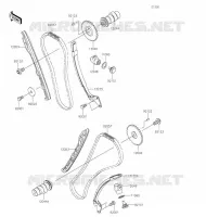 CAMSHAFT   TENSIONER voor Kawasaki VULCAN 900 CLASSIC 2020