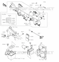 CHASSIS ELECTRICAL EQUIPMENT voor Kawasaki VULCAN 900 CLASSIC 2020