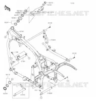 CHASSIS voor Kawasaki VULCAN 900 CLASSIC 2020