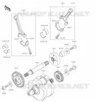 CRANKSHAFT voor Kawasaki VULCAN 900 CLASSIC 2020