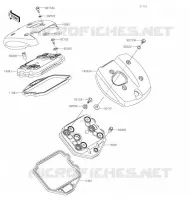 CYLINDER HEAD COVER voor Kawasaki VULCAN 900 CLASSIC 2020