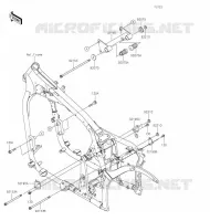 ENGINE MOUNT voor Kawasaki VULCAN 900 CLASSIC 2020