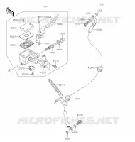 FRONT MASTER CYLINDER voor Kawasaki VULCAN 900 CLASSIC 2020