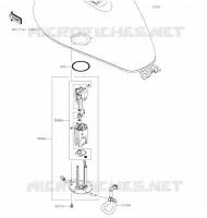 FUEL PUMP voor Kawasaki VULCAN 900 CLASSIC 2020