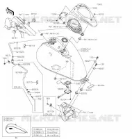 FUEL TANK voor Kawasaki VULCAN 900 CLASSIC 2020