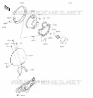 LENS(S) voor Kawasaki VULCAN 900 CLASSIC 2020