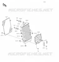RADIATOR voor Kawasaki VULCAN 900 CLASSIC 2020