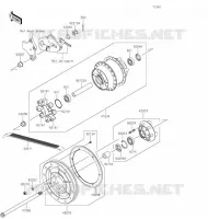 REAR WHEEL   CHAIN voor Kawasaki VULCAN 900 CLASSIC 2020