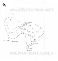 SEAT voor Kawasaki VULCAN 900 CLASSIC 2020