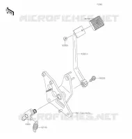 BRAKE PEDAL   TORK LINK voor Kawasaki VULCAN 900 CUSTOM 2020