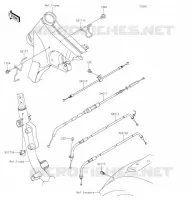 CABLES voor Kawasaki VULCAN 900 CUSTOM 2020
