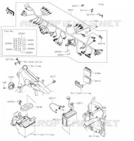 CHASSIS ELECTRICAL EQUIPMENT voor Kawasaki VULCAN 900 CUSTOM 2020