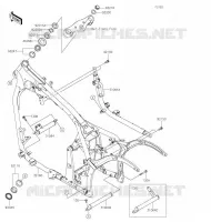 CHASSIS voor Kawasaki VULCAN 900 CUSTOM 2020