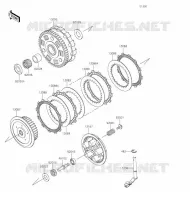 CLUTCH voor Kawasaki VULCAN 900 CUSTOM 2020