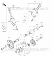 CRANKSHAFT voor Kawasaki VULCAN 900 CUSTOM 2020