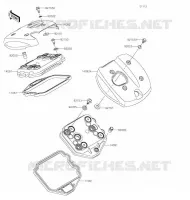 CYLINDER HEAD COVER voor Kawasaki VULCAN 900 CUSTOM 2020