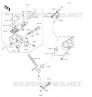 FRONT MASTER CYLINDER voor Kawasaki VULCAN 900 CUSTOM 2020
