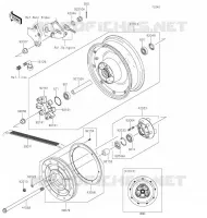 REAR WHEEL   CHAIN voor Kawasaki VULCAN 900 CUSTOM 2020