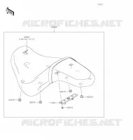 SEAT voor Kawasaki VULCAN 900 CUSTOM 2020
