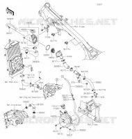 WATER PIPE voor Kawasaki VULCAN 900 CUSTOM 2020