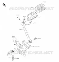 BRAKE PEDAL   TORK LINK voor Kawasaki VULCAN 900 CLASSIC LT 2020